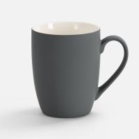 Кружка Good Morning с покрытием софт-тач, ver.2, серая
