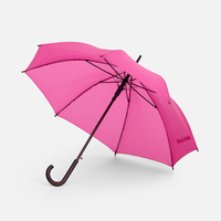 Зонт-трость Standard, ярко-розовый (фуксия)