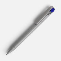 Ручка шариковая Prodir DS1 TMM Dot, серая с синим