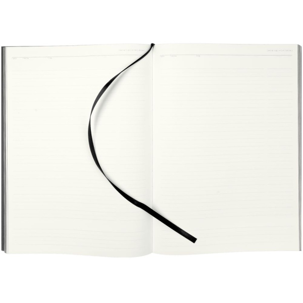 Ежедневник Flat Maxi, недатированный, черный