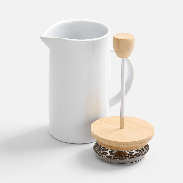 Френч-пресс Ceramero, белый