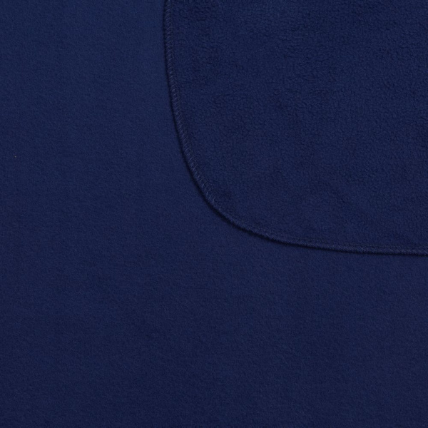 Флисовый плед Warm&Peace XL, синий