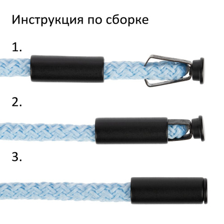 Наконечник для шнурка Nozzle, ver.2, серебристый
