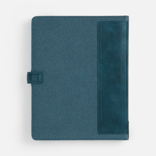 Ежедневник-органайзер Twill, недатированный, синий