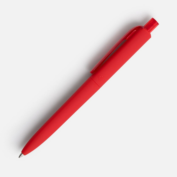 Ручка шариковая Prodir DS8 PRR-Т Soft Touch, красная