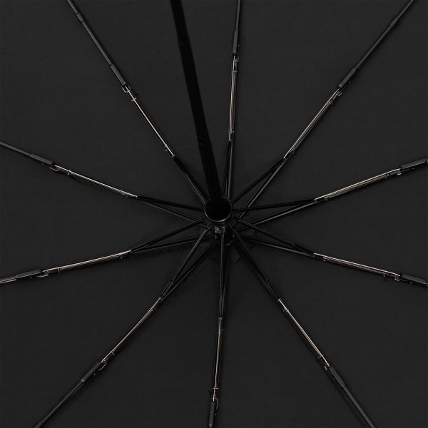 Зонт складной Cloudburst, черный