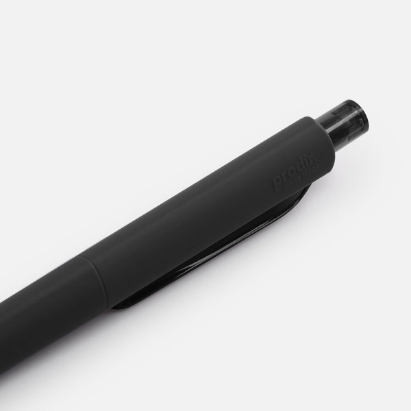 Ручка шариковая Prodir DS8 PRR-Т Soft Touch, черная
