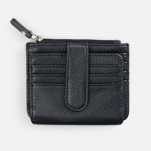 Картхолдер на молнии Unison, черный