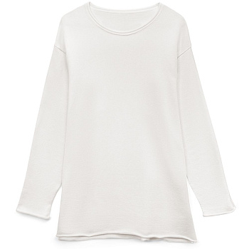 Лонгслив унисекс Siluetti Fuori, молочно-белый, размер L/XL