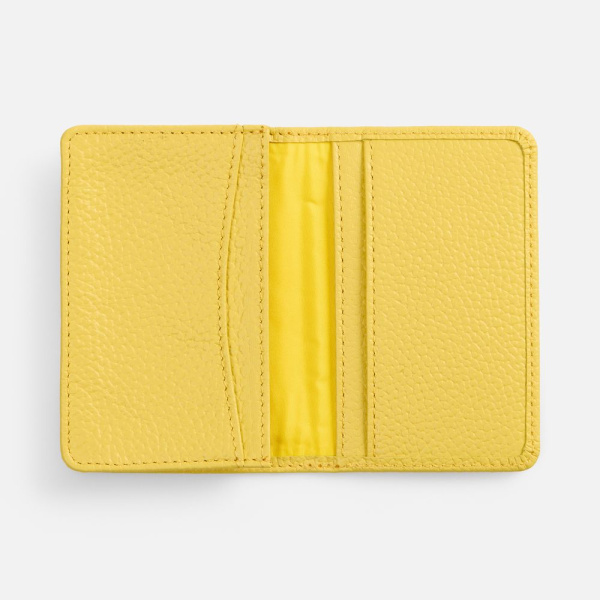 Футляр для визиток Unison, желтый