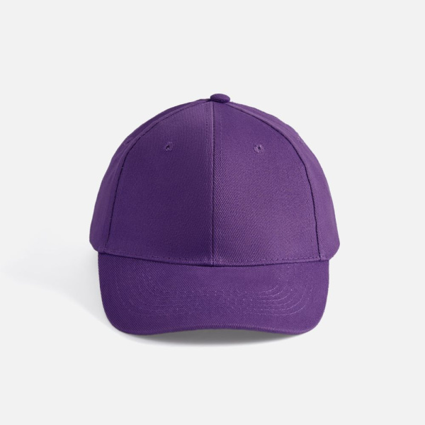 Бейсболка Buffalo, темно-фиолетовая