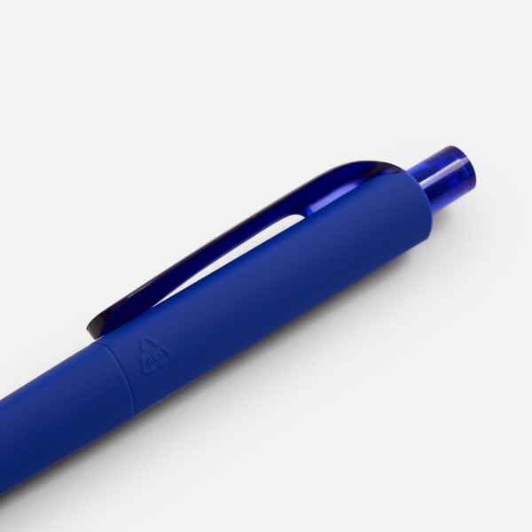 Ручка шариковая Prodir DS8 PRR-Т Soft Touch, синяя