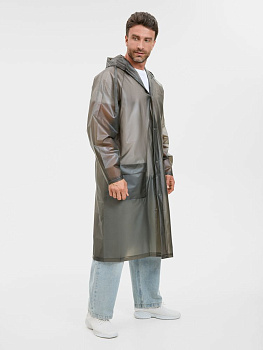Дождевик RainDrop, серый, размер XL/XXL