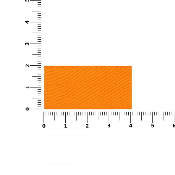 Лейбл тканевый Epsilon, XXS, оранжевый неон