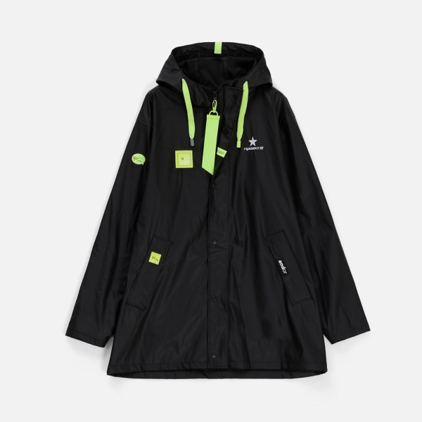 Наконечник для шнурка Tizzle, желтый неон