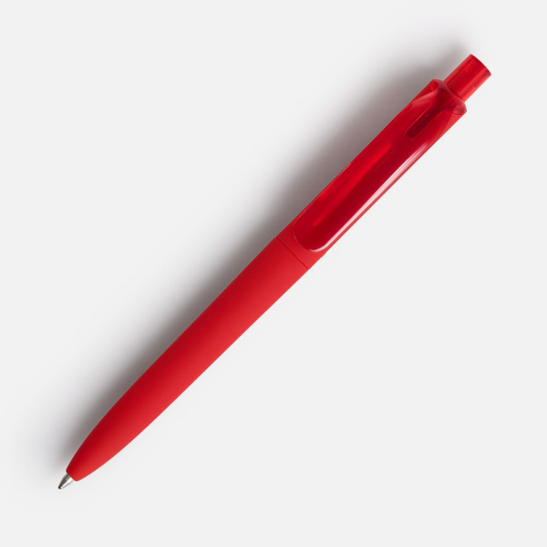 Ручка шариковая Prodir DS8 PRR-Т Soft Touch, красная