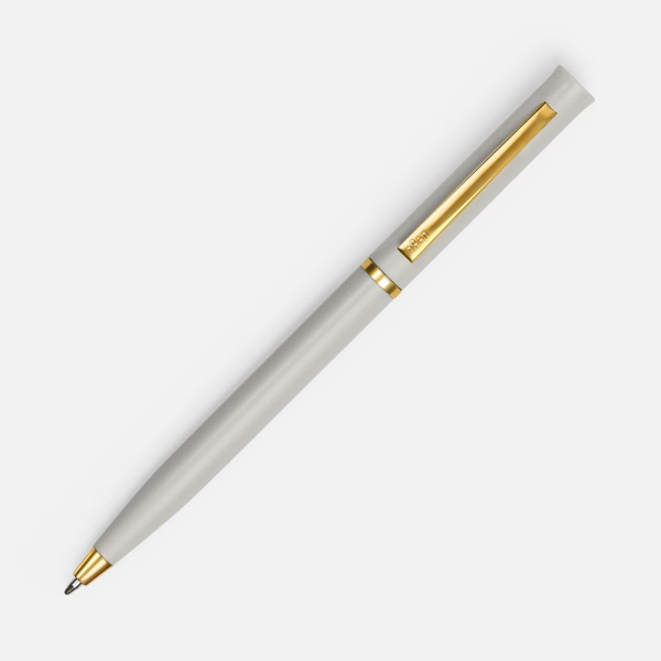 Ручка шариковая Euro Gold, серая