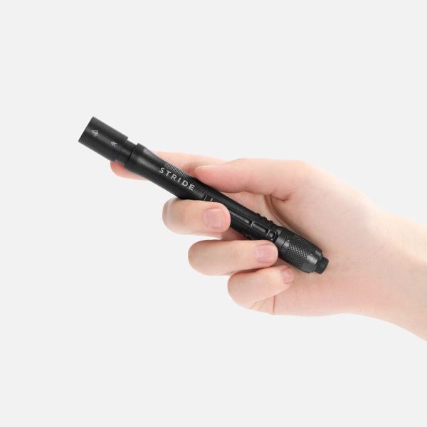 Фонарик с фокусировкой луча Fokus, синий металлик