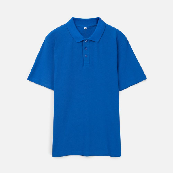 Рубашка поло унисекс Tervise, ярко-синяя