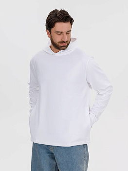 Худи унисекс Morfiss, белое, размер XL/XXL Худи унисекс Morfiss, белое, размер XL/XXL