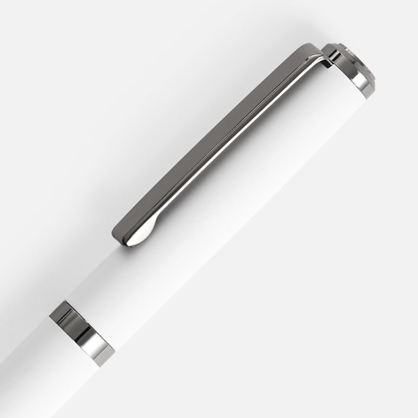Ручка шариковая Inkish Gunmetal, белая