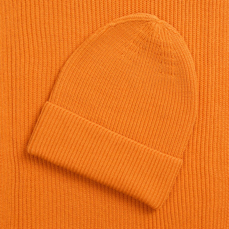 Шапка Nobilis Mono, оранжевая (абрикос)