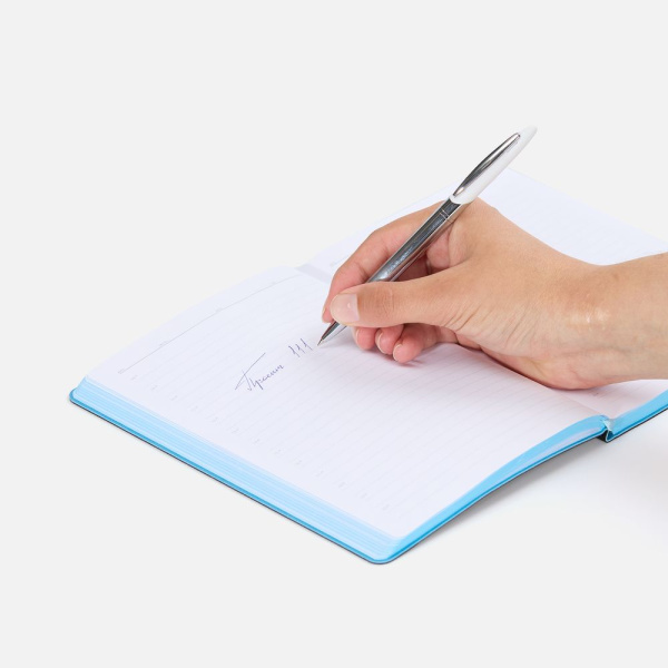 Ручка шариковая Dagger Soft Touch, белая