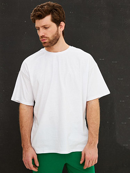 Футболка Oversize Premium, белая, размер 3XL
