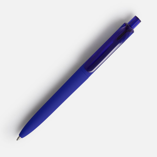 Ручка шариковая Prodir DS8 PRR-Т Soft Touch, синяя