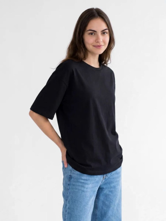 Футболка Oversize Premium 210, черная
