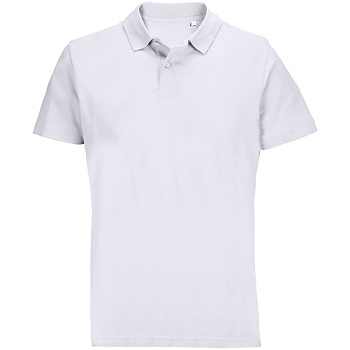 Рубашка поло унисекс Pulse, белая, размер 3XL