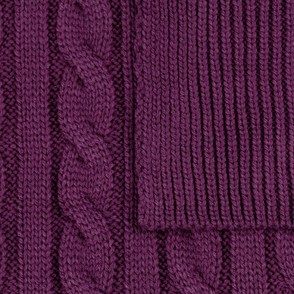 Шарф Heat Trick, баклажановый