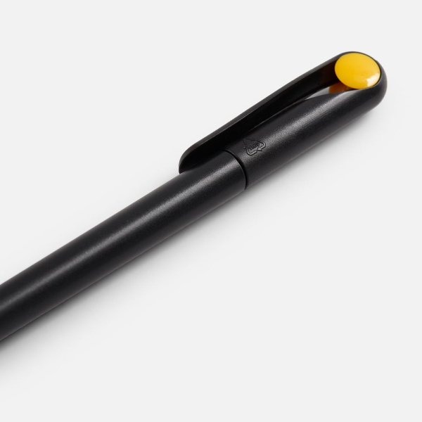 Ручка шариковая Prodir DS1 TMM Dot, черная с желтым