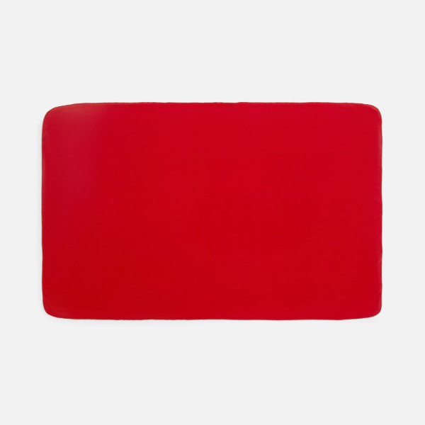 Флисовый плед Warm&Peace XL, красный