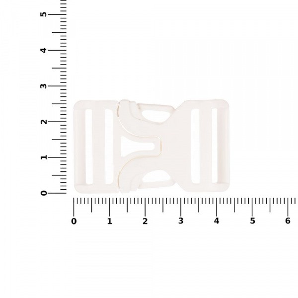 Застежка-пряжка Fibbia, белая