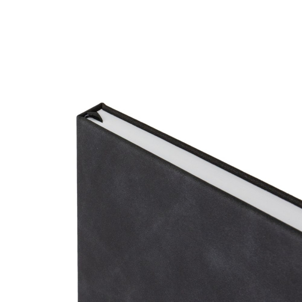 Ежедневник Horizon, недатированный, серый с черным