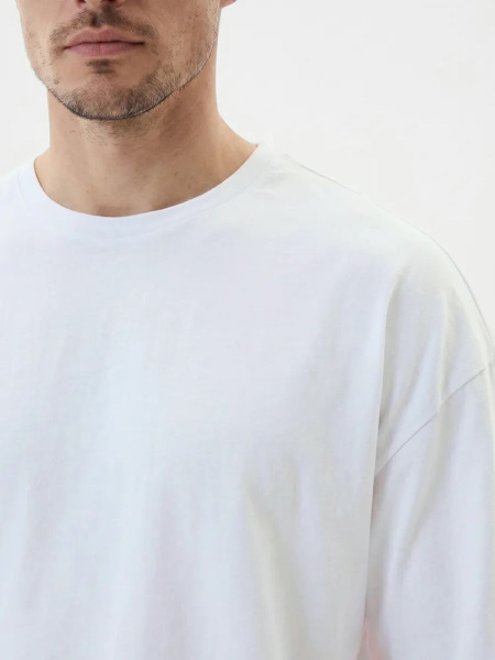 Футболка Oversize Premium 210, белая