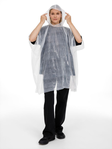 Дождевик в круглом футляре Nimbus, красный