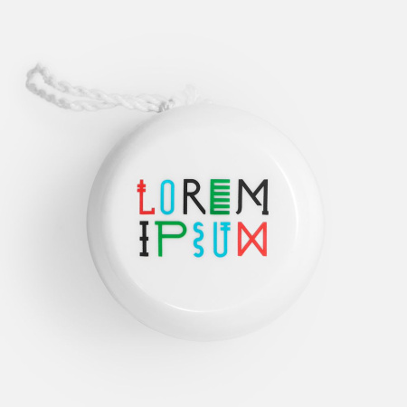 Игрушка-антистресс йо-йо Loopy, белая