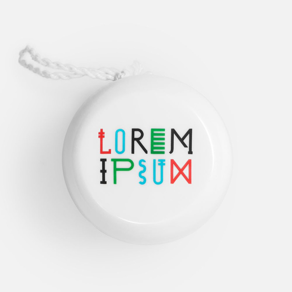 Игрушка-антистресс йо-йо Loopy, белая