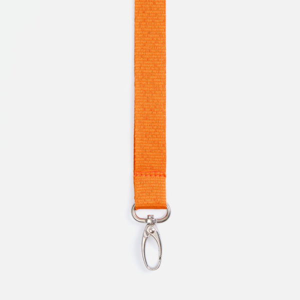 Лента для бейджа Pin, светло-оранжевая