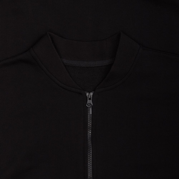 Бомбер унисекс Townie, черный