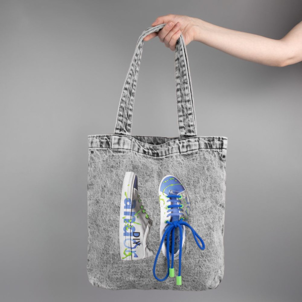 Наконечник для шнурка Tizzle, зеленый неон