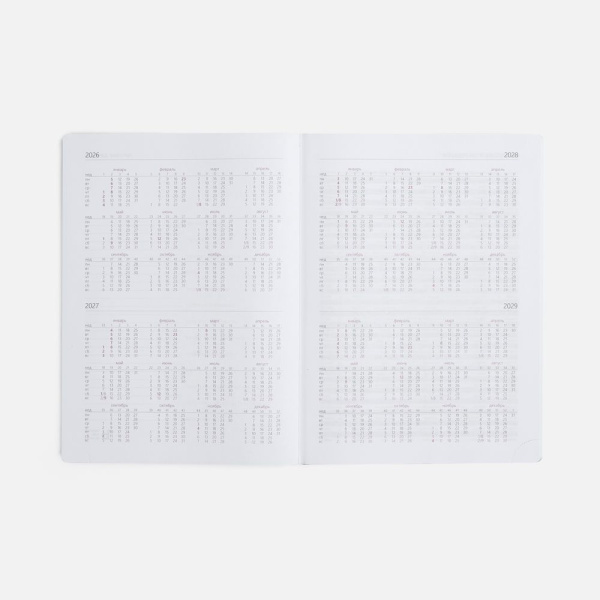 Еженедельник Nebraska, датированный, синий