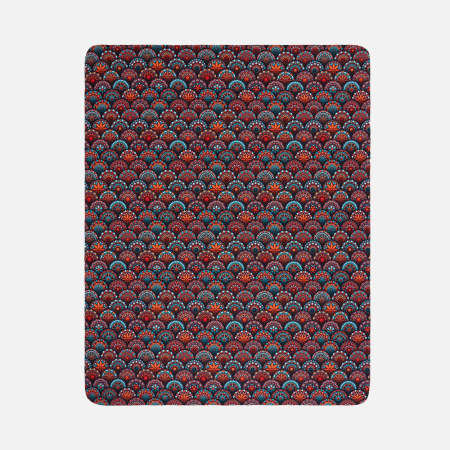 Флисовый плед Warm&Peace XL, белый