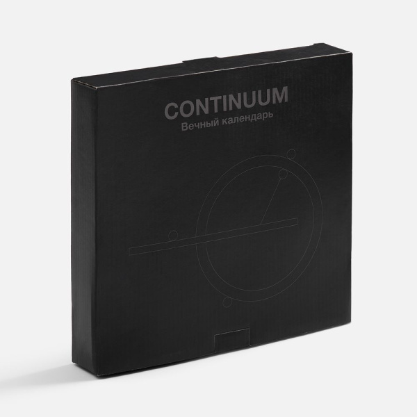 Вечный календарь Continuum, белый