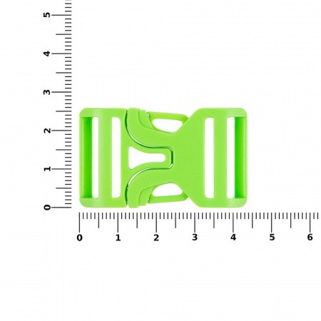 Застежка-пряжка Fibbia, зеленый неон