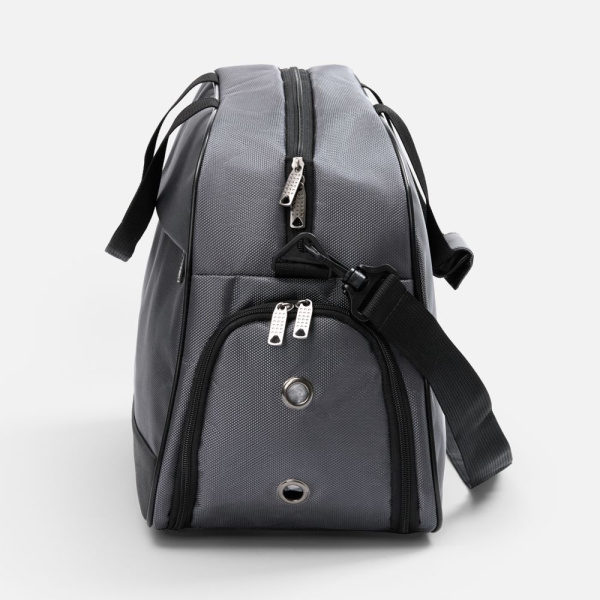 Спортивная сумка Atlantes, серая с черным