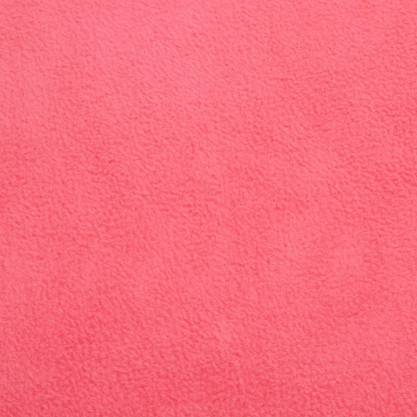 Флисовый плед Warm&Peace, розовый (коралловый)