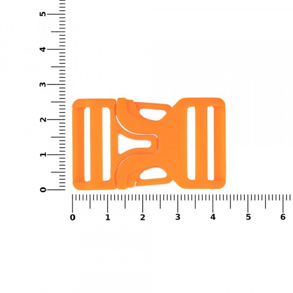 Застежка-пряжка Fibbia, оранжевый неон